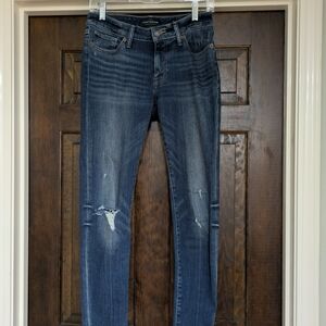 Women's Distressed Lucky Brand Skinny Jeans